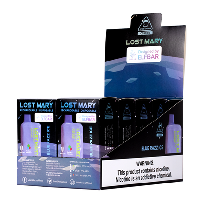 Blue Razz Ice Lost Mary OS5000