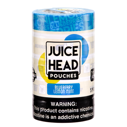 Blueberry Lemon Mint Juice Head Pouches