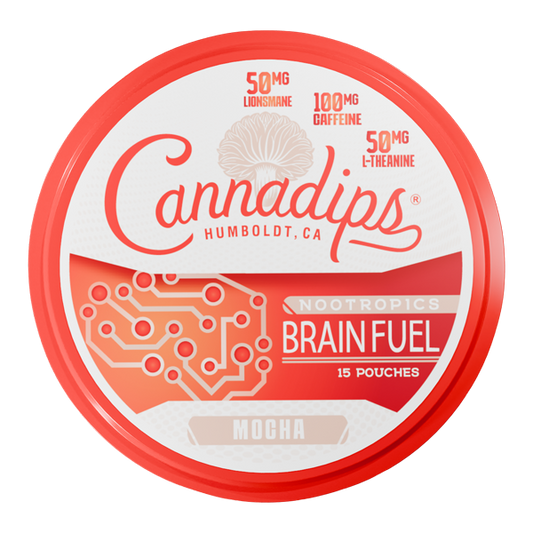 Mocha CANNADIPS Brain Fuel Pouches