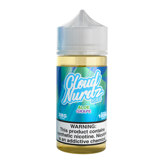 Aloe Grape Cloud Nurdz Iced eJuice