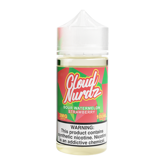 Sour Watermelon Strawberry Cloud Nurdz eJuice