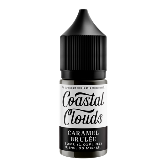 Caramel Brulee Coastal Clouds Salt Nic