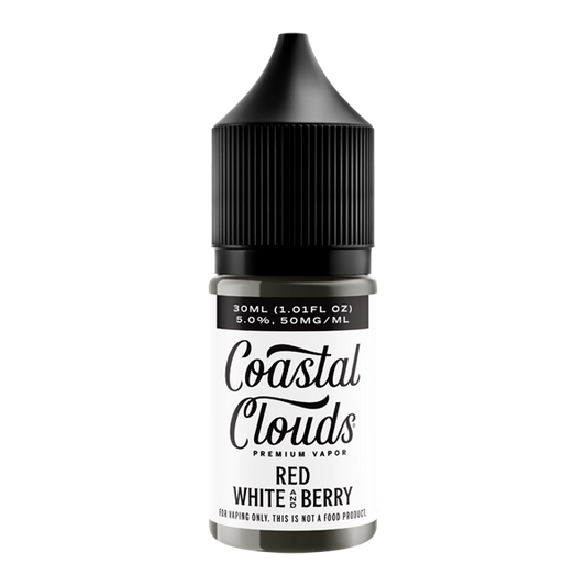 Red White & Berry Coastal Clouds Salt Nic