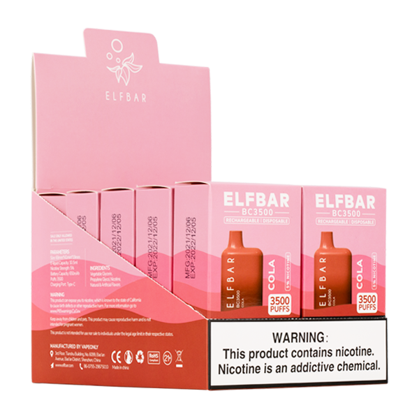 Cola Elf Bar 3500