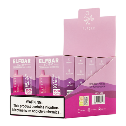 Cotton Candy Elf Bar 3500