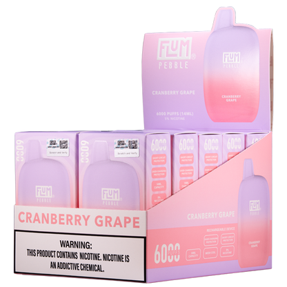 Cranberry Grape FLUM Pebble