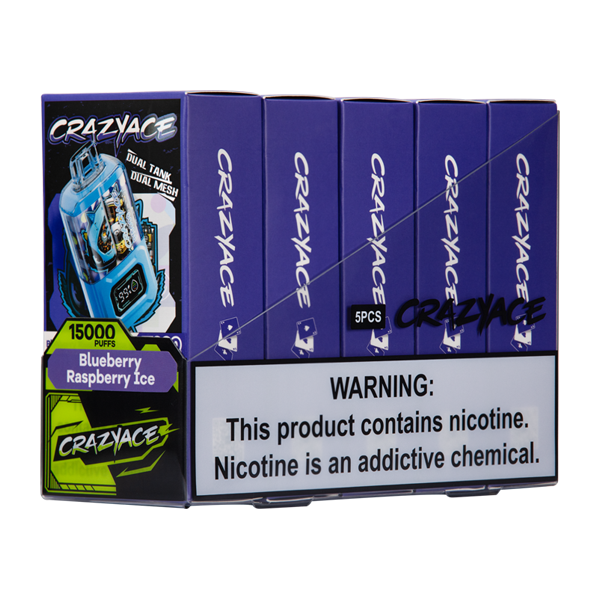 Blueberry Raspberry Ice Crazy Ace B15000
