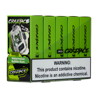 Watermelon Bubble Gum Crazy Ace B15000