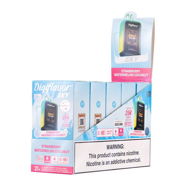 Strawberry Watermelon Coconut Digiflavor Sky