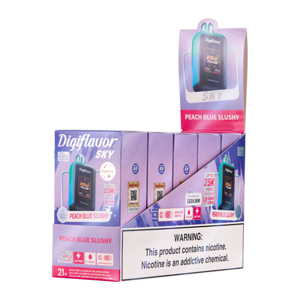 Peach Blue Slushy Digiflavor Sky