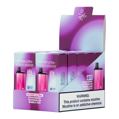 Strawberry Watermelon Bubble Gum BC5000 Ultra