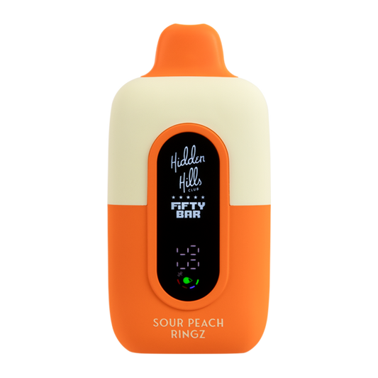 Sour Peach Ringz Hidden Hills X Fifty Bar