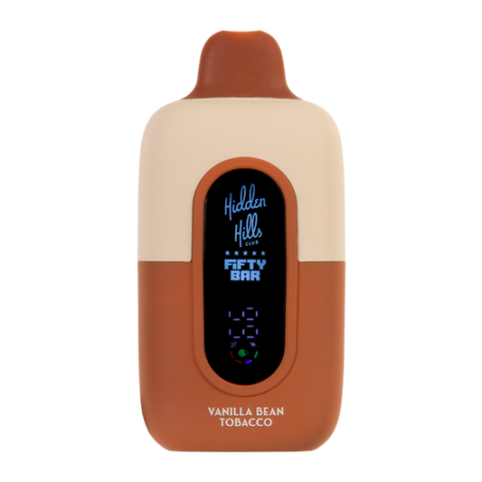 Vanilla Bean Tobacco Hidden Hills X Fifty Bar