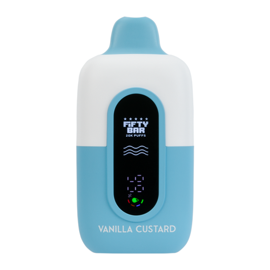 Vanilla Custard Fifty Bar 20K (Nixodine)