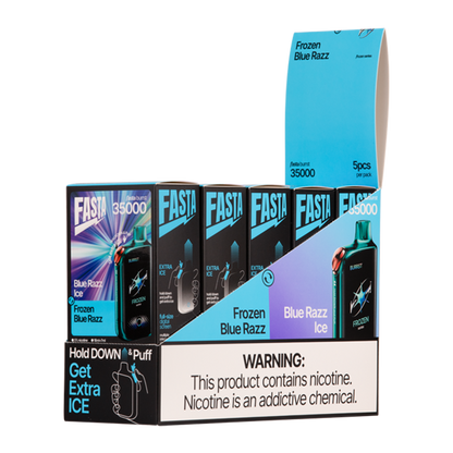 Blue Razz Ice / Frozen Blue Razz FASTA Burrst 35000