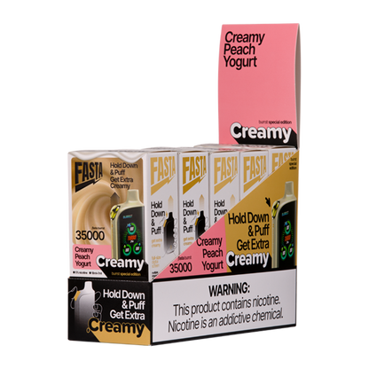 Creamy Peach Yogurt FASTA Burrst 35000 (Creamy Edition)