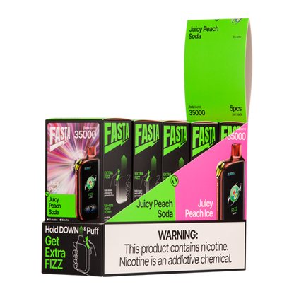Juicy Peach Ice / Juicy Peach Soda FASTA Burrst 35000