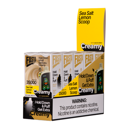 Sea Salt Lemon Scoop FASTA Burrst (Creamy Edition)