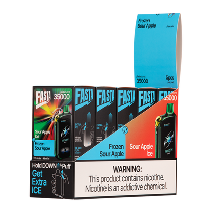 Sour Apple Ice / Frozen Sour Apple FASTA Burrst 35000