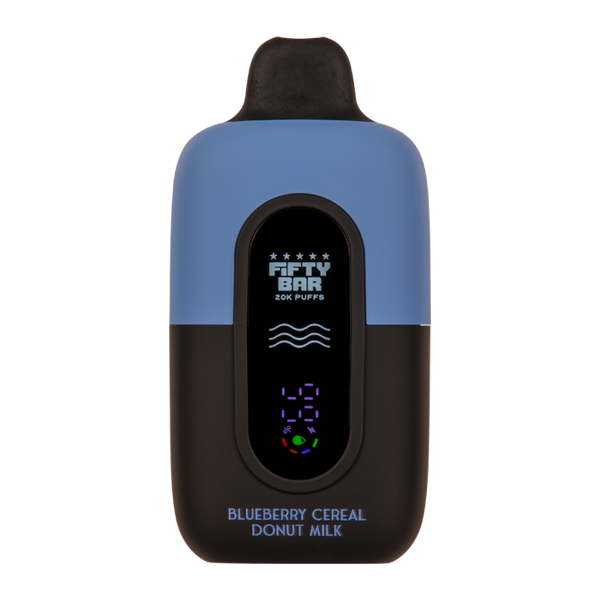 Blueberry Cereal Donut Milk Fifty Bar 20K