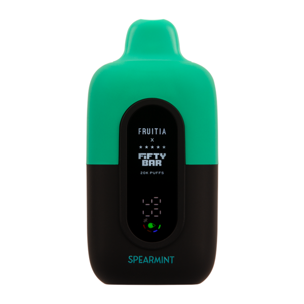 Spearmint FRUITIA X Fifty Bar 20K