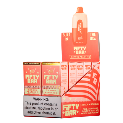 Diamond Peach Ice Fifty Bar