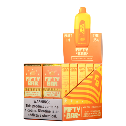 Juicy Mango Melon Ice Fifty Bar