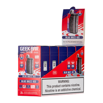 Blue Razz Ice Geek Bar Pulse X (Patriot Edition)