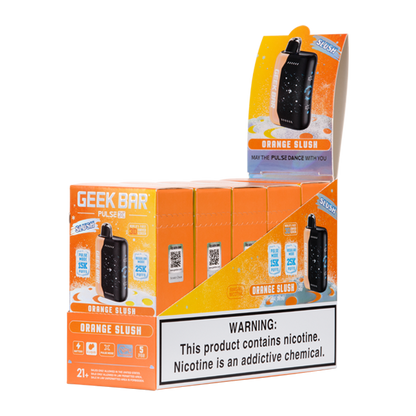 Orange Slush Geek Bar Pulse X 25K Slush Edition