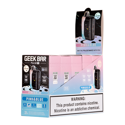 Pink & Blue Geek Bar Pulse X 25K