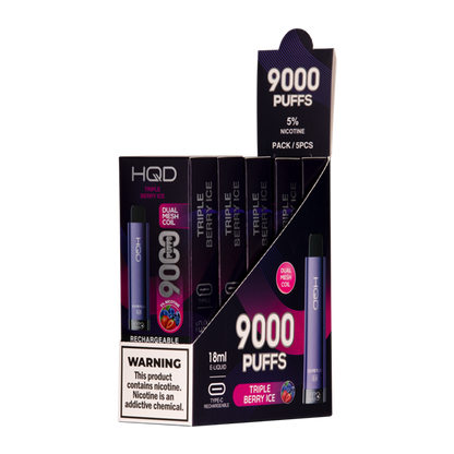 Triple Berry Ice HQD Cuvie Plus 2.0