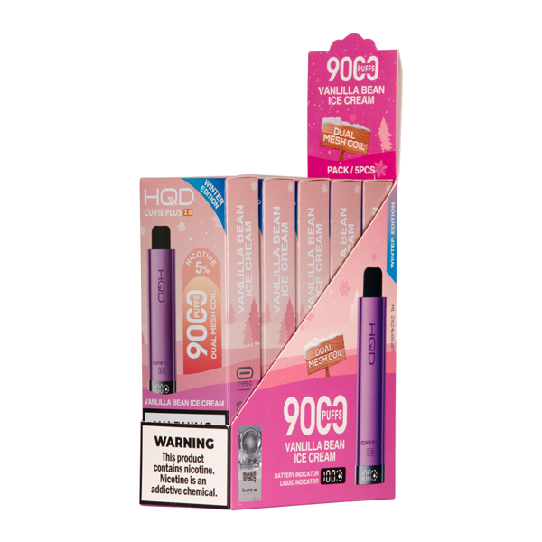 Vanilla Bean Ice Cream HQD Cuvie Plus 2.0