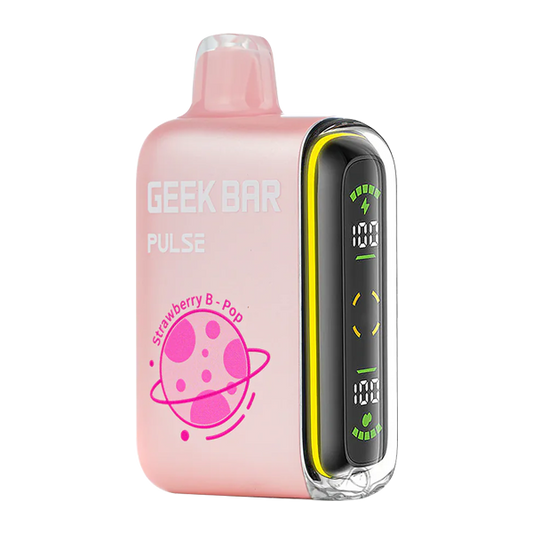 Strawberry B-Pop Geek Bar Pulse (Nicotine-Free)