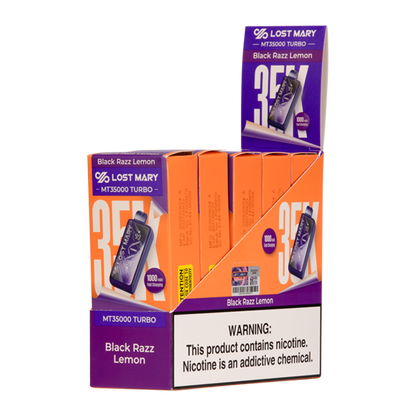 Black Razz Lemon Lost Mary MT35K Turbo