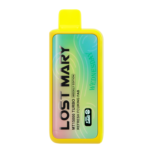 Refresh Fcuking Fab Lost Mary MT15000 Turbo (Wednesday)