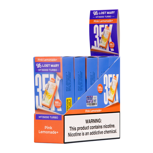 Pink Lemonade Lost Mary MT35K Turbo