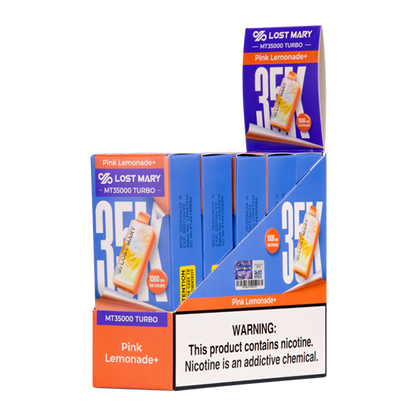 Pink Lemonade Lost Mary MT35K Turbo