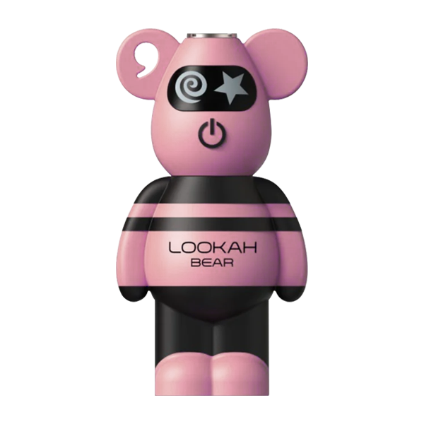 Pink LOOKAH Bear Battery