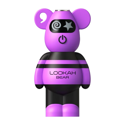 Purple LOOKAH Bear Battery