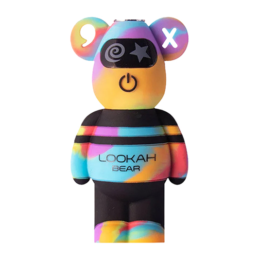 Yellow Tie Dye LOOKAH Bear Battery Limited Edition