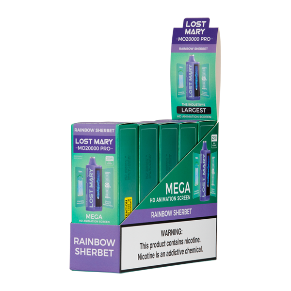 Rainbow Sherbet  Lost Mary MO20000 PRO