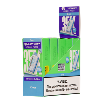 Clear Lost Mary MT35K Turbo