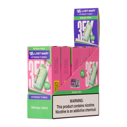 Winter Mint Lost Mary MT35K Turbo
