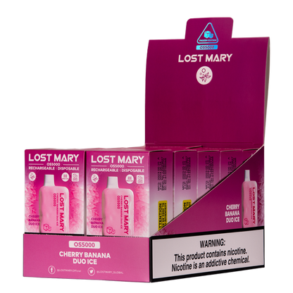 Cherry Banana Duo Ice Lost Mary OS5000