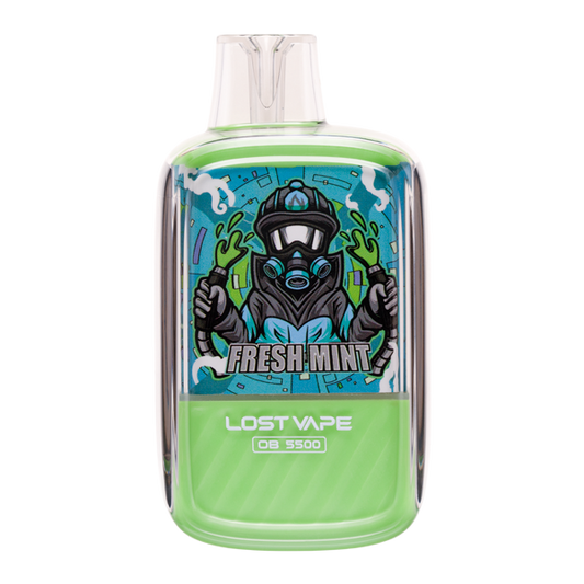 Fresh Mint Lost Vape OB5500