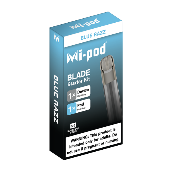 Blue Razz Mi-Pod NX Blade Starter Kit