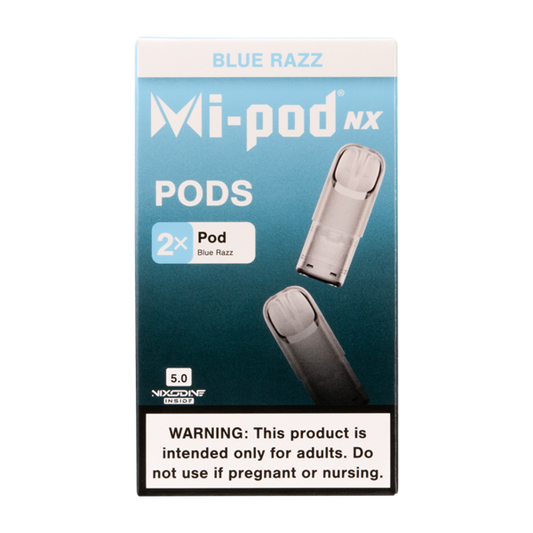 Blue Razz Mi-Pod NX 2pk Pods