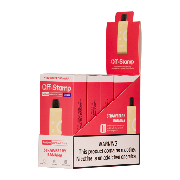 Strawberry Banana OFF STAMP SW9000 Disposable