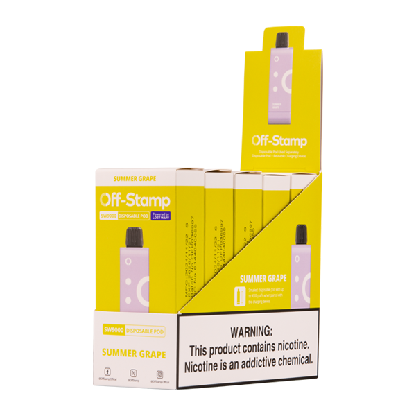 Summer Grape Off Stamp SW9000 Disposable