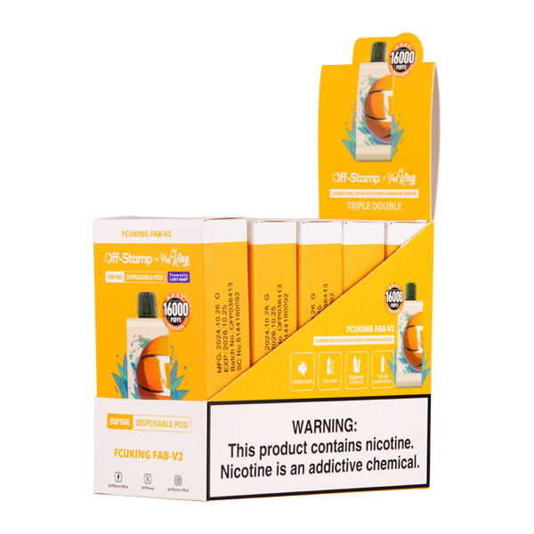 Fcuking Fab-V2 Off Stamp X Pod King SW16000 Disposable